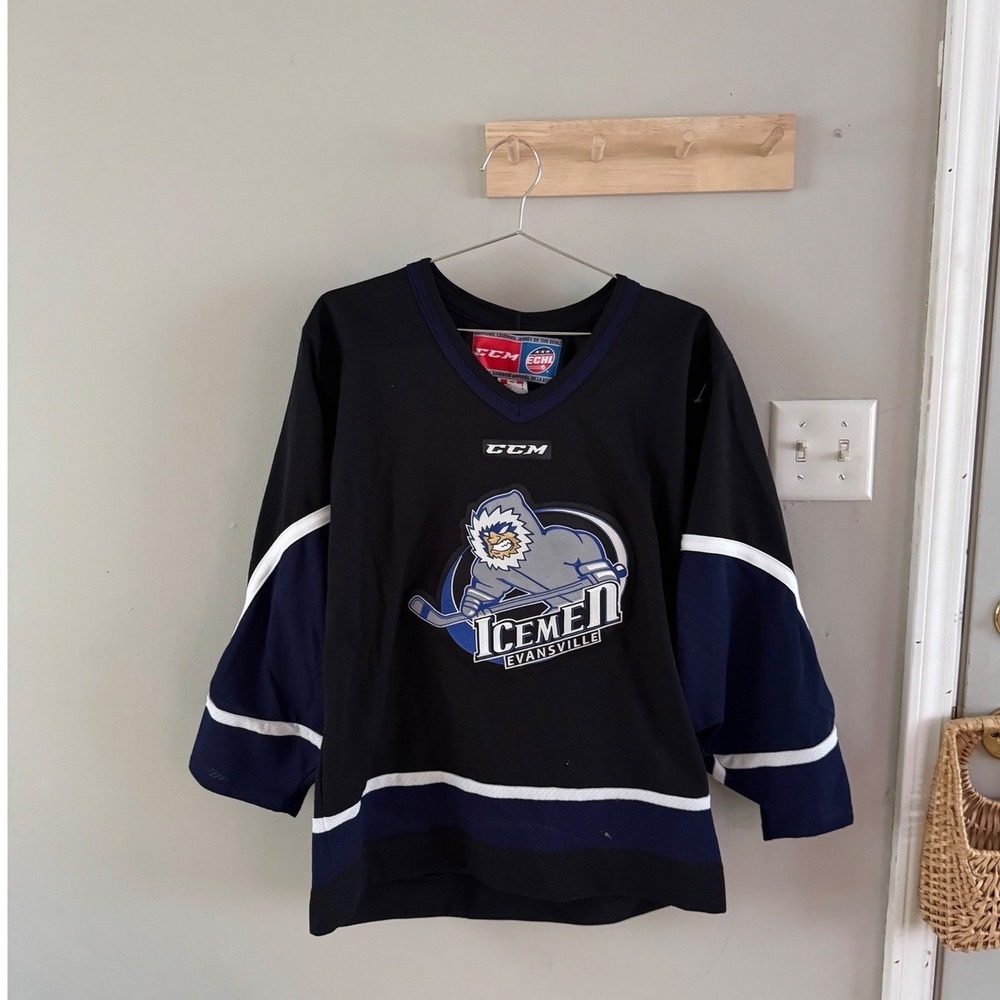 Evansville Icemen hockey jersey